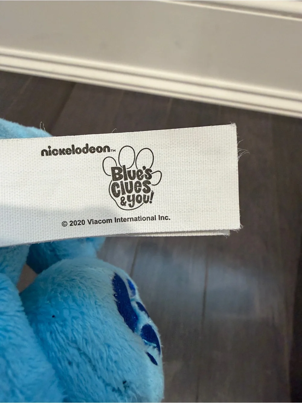 NWOT Nickelodeon 7” in Blue’s Clues Blue Plush Puppy Stuffed Animal